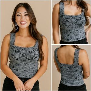 NWT! Coco & Shay Yours Truly Tank, Size Small